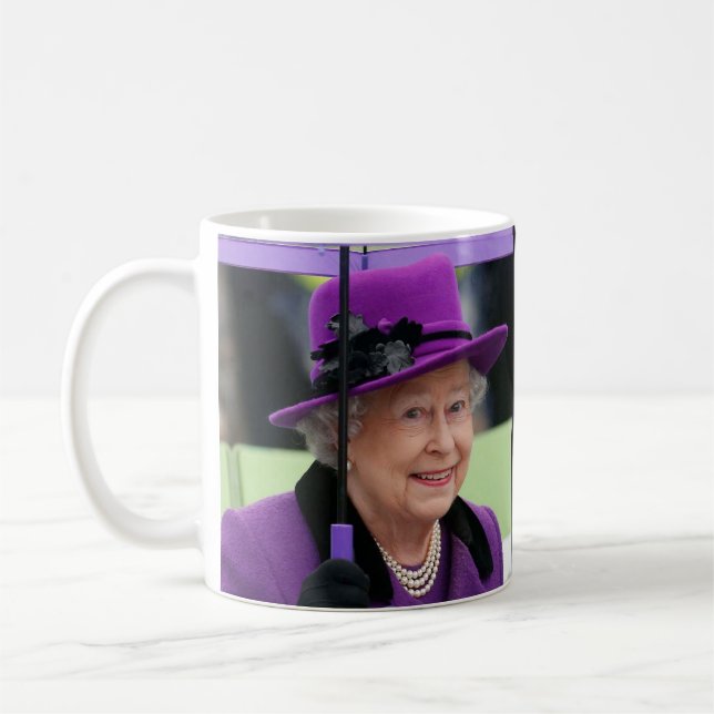 Queen Elizabeth of England Coffee Mug (Left)