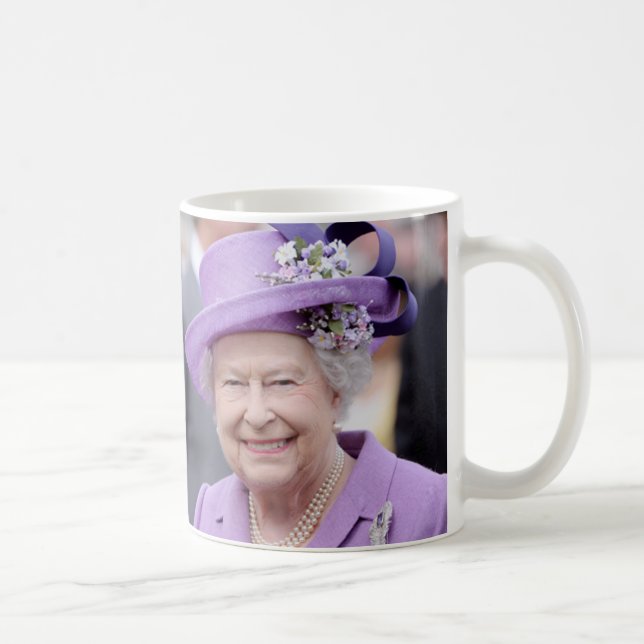Queen Elizabeth of England Coffee Mug (Right)