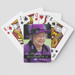 Queen Elizabeth of England Playing Cards