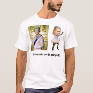 Queen Elizabeth (standing), bush_dance4, Why do... T-Shirt