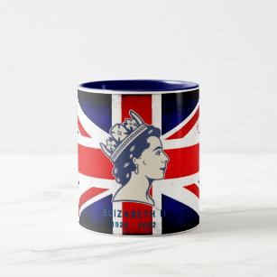 Queen Elizabeth  Two-Tone Coffee Mug
