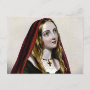 Queen Elizabeth Woodville Postcard