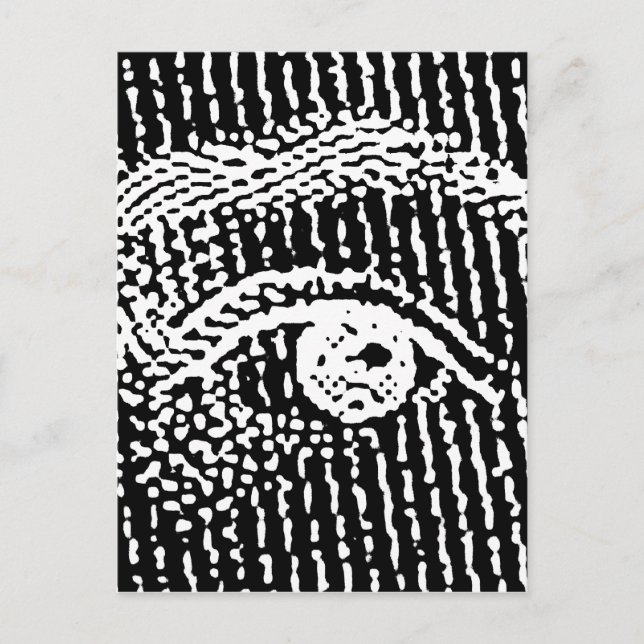 Queen Elizabeth's Eyes Postcard (Front)