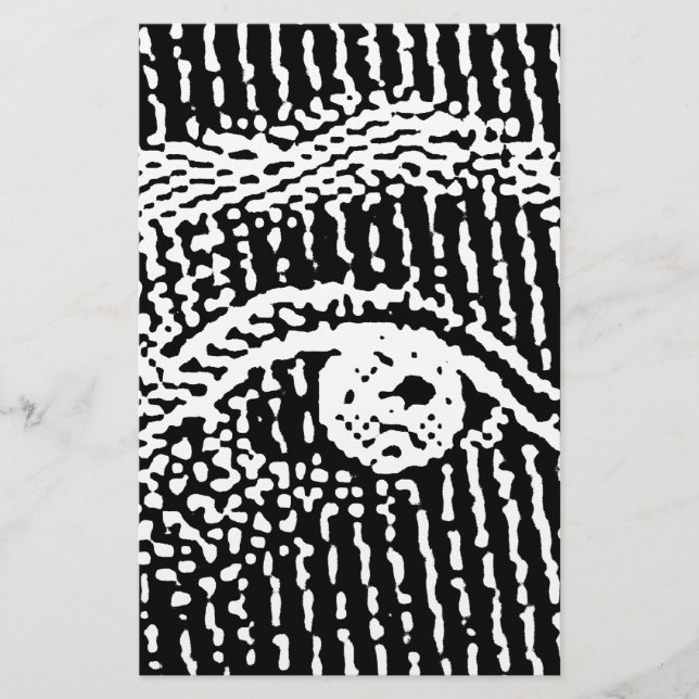 Queen Elizabeth's Eyes Stationery (Front)