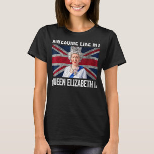 Queen Elizabeth's II British Crown Majesty Queen E T-Shirt
