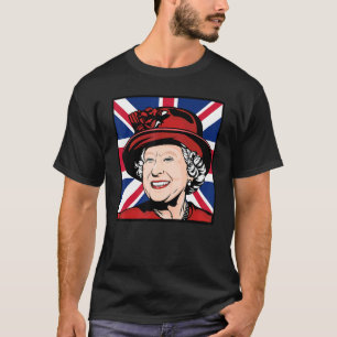 Queen Elizabeth's II British Crown Majesty Queen E T-Shirt