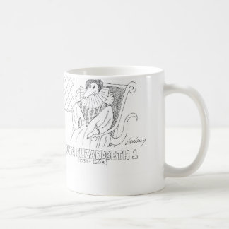 Queen Elizardbeth 1 Coffee Mug