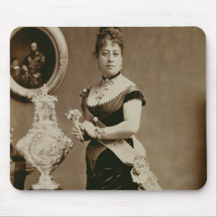 Queen Emma (1836-85) (sepia photograph) Mouse Mat