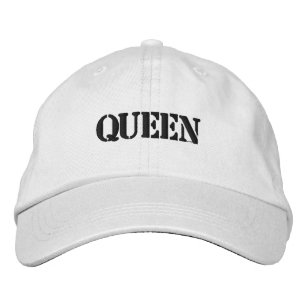 Queen Empress Girl Female White Colour-Hat Angel  Embroidered Hat