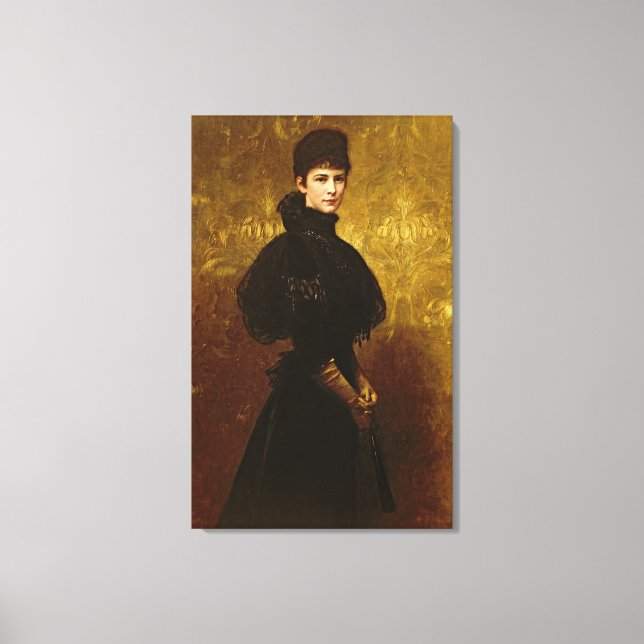 Queen Erzsebet Canvas Print (Front)