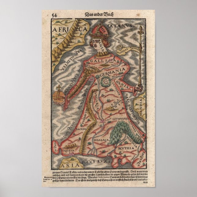 Queen Europe Poster (Front)