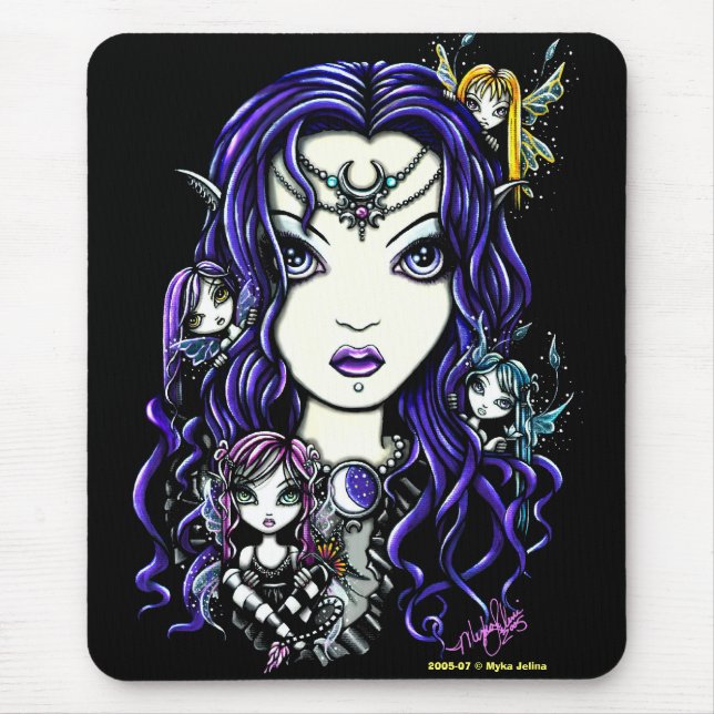 "Queen Fae" Fairy Mousepad (Front)