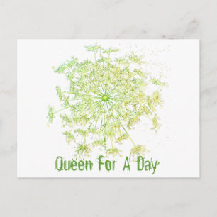 Queen For A Day Postcard