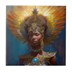 Queen Goddess Fantasy Art Tile