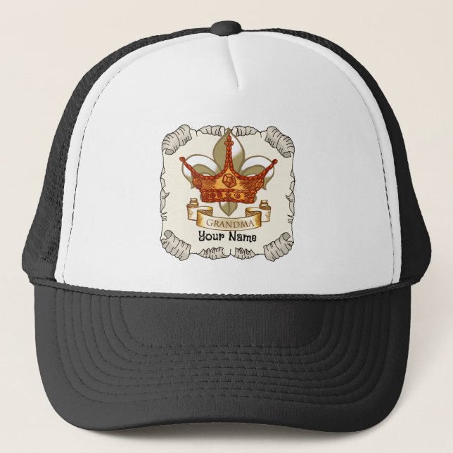 Queen Grandma Crown  hat (Front)
