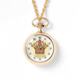 Queen  Grandma custom name Watch