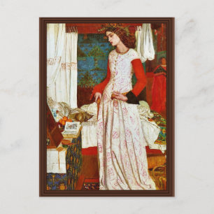 Queen Guinevere By William Morris (Best Quality) Postcard