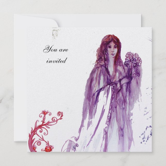 QUEEN GUINEVERE INVITATION (Front)