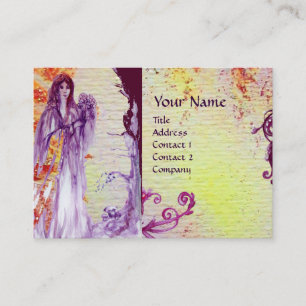 QUEEN GUINEVERE MONOGRAM BUSINESS CARD