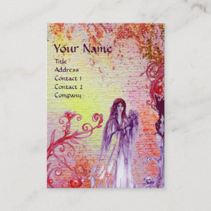 QUEEN GUINEVERE MONOGRAM BUSINESS CARD