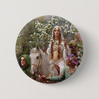 Queen Guinevere's Maying c. 1900 by John Collier