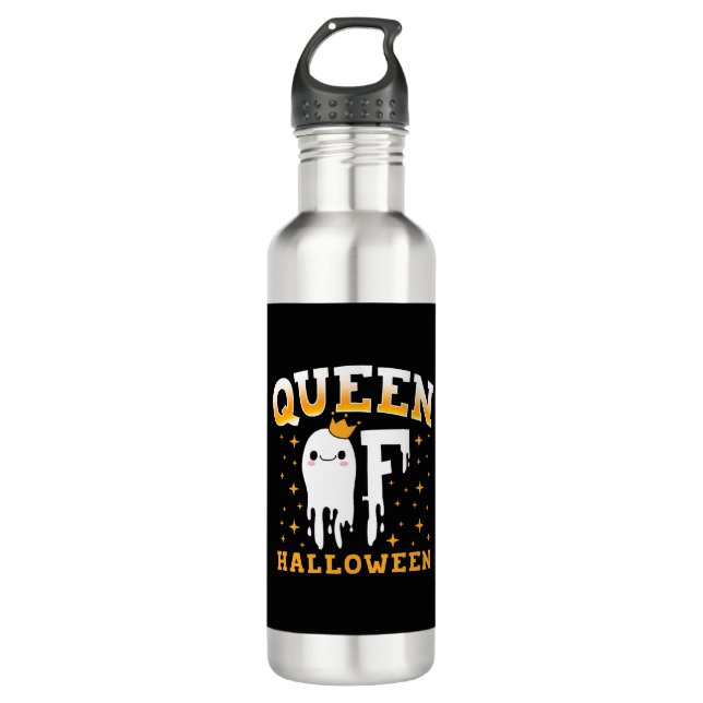 Queen Halloween 710 Ml Water Bottle (Front)