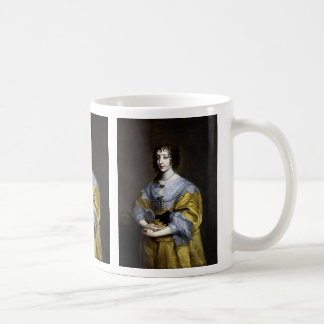 Queen Henrietta Maria Coffee Mug (Right)