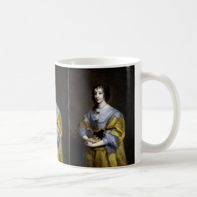Queen Henrietta Maria Coffee Mug (Right)