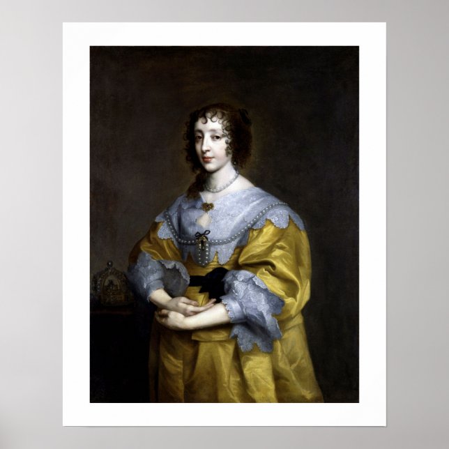 Queen Henrietta Maria Poster (Front)