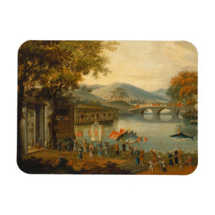 Queen Henrietta Maria with Sir Jeffrey Hudson, Magnet