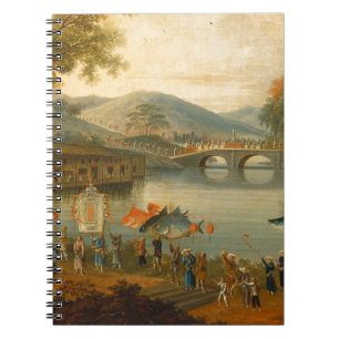 Queen Henrietta Maria with Sir Jeffrey Hudson, Notebook