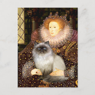 Queen- Himalayan cat 7 Postcard