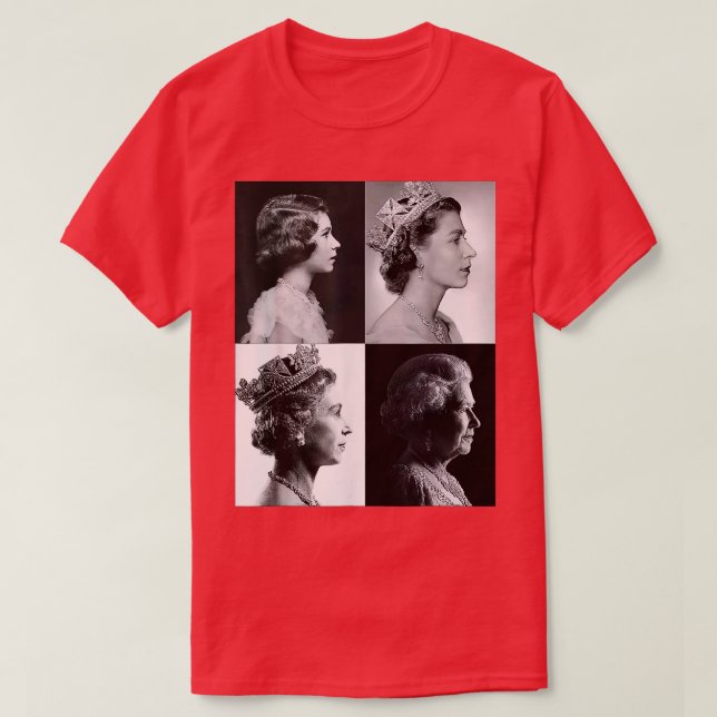Queen II - Elizabeth England - Queen of England 19 T-Shirt (Design Front)