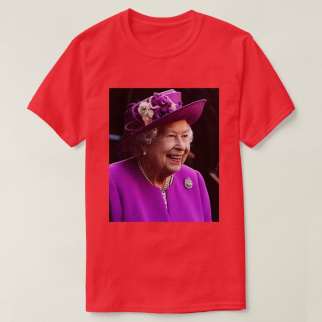 Queen II - ElizabethS England - Queen of England ( T-Shirt (Design Front)