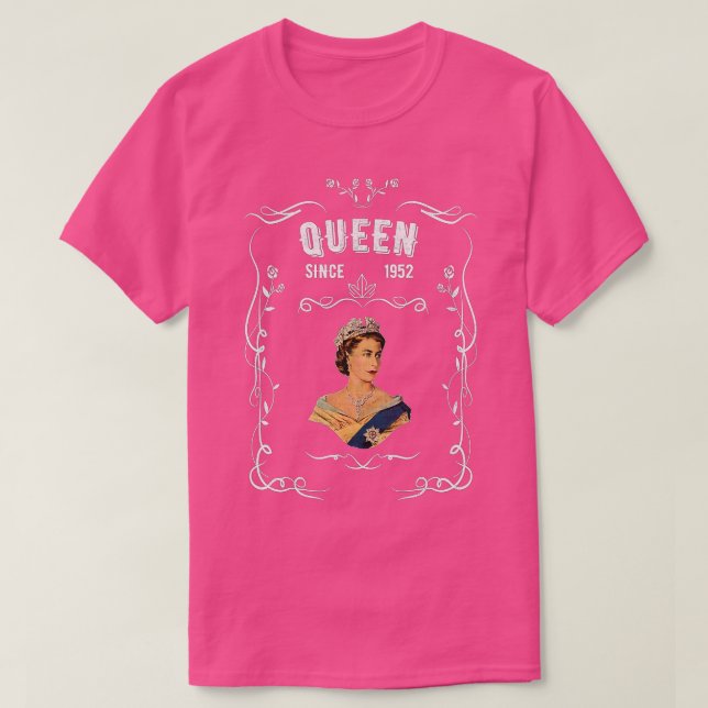 Queen II - ElizabethS England - Queen of England ( T-Shirt (Design Front)