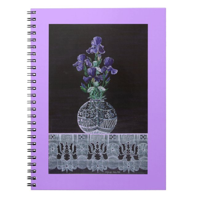 Queen Iris's  Lace Notebook (Front)