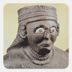 Queen Ishtar, wife of King Hadad Square Sticker