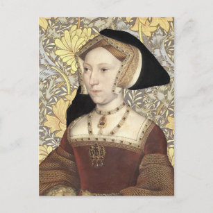 Queen Jane Seymour  - Portrait Postcard