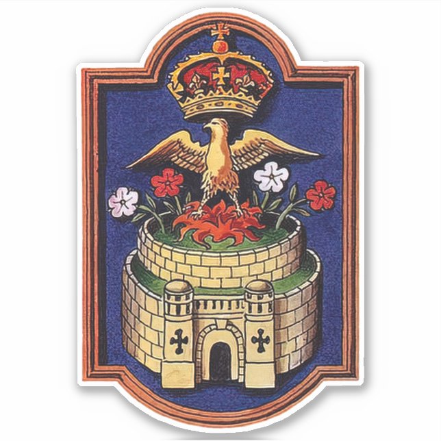 Queen Jane Seymour Royal Badge Phoenix (Front)