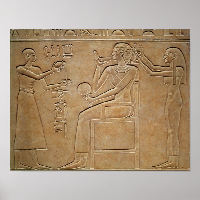 Queen Kawit at her toilet Poster (Front)