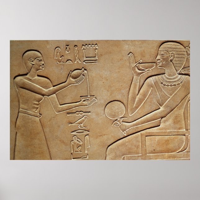 Queen Kawit at her toilet Poster (Front)