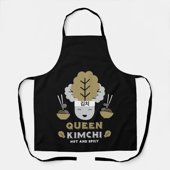 Queen Kimchi Hot And Spicy Apron (Front)