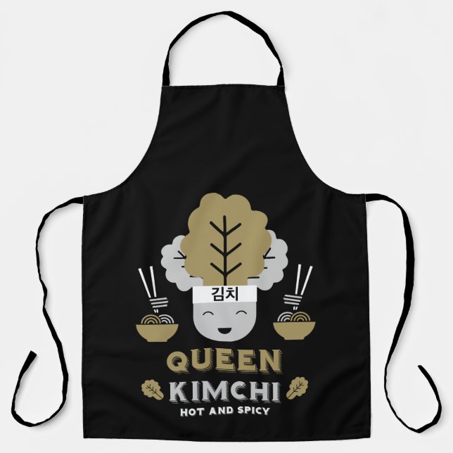Queen Kimchi Hot And Spicy Apron (Front)