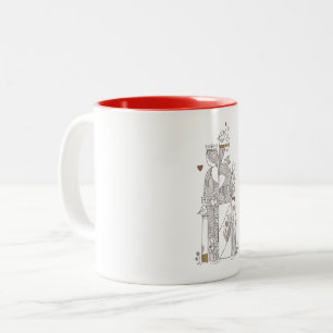 Queen+King Two-Tone Coffee Mug
