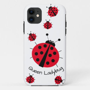Queen Ladybug Girly Fun Cute Cartoon iPhone 11 Case