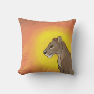Queen Lioness Cushion
