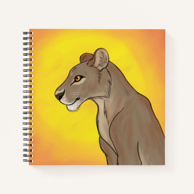 Queen Lioness Notebook (Front)