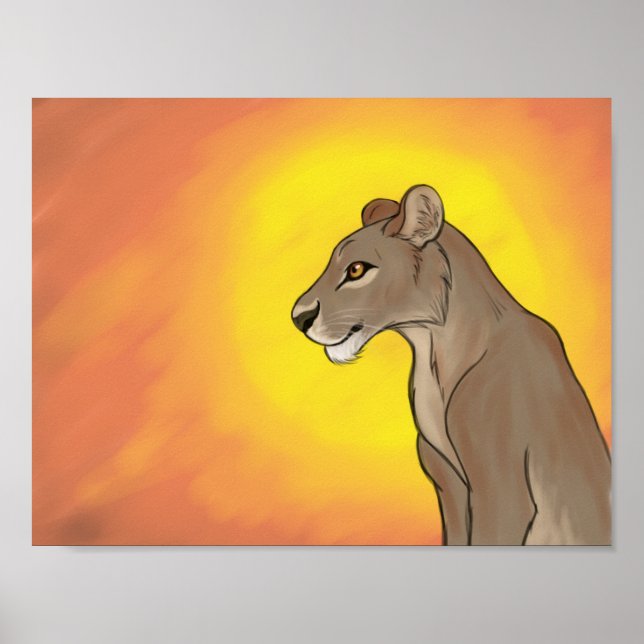 Queen Lioness Poster (Front)