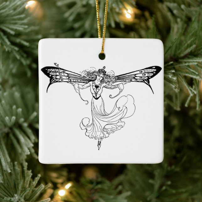 Queen Mab Fairy, Queen of the Fairies Ceramic Ornament (Tree)
