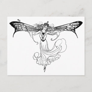 Queen Mab Fairy, Queen of the Fairies Postcard